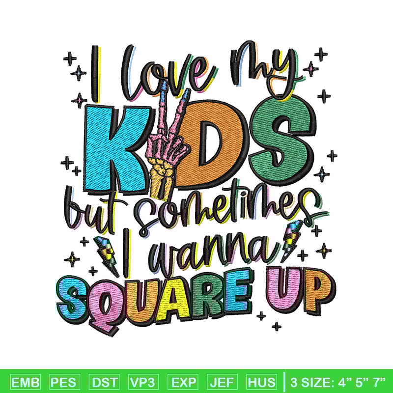 Square up embroidery design, Halloween embroidery, Embroidery file,Embroidery shirt, Emb design, Digital download.jpg