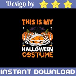 this is my halloween costume png, funny halloween png, halloween png, pumpkin skellington png, pumpkin png, skellington