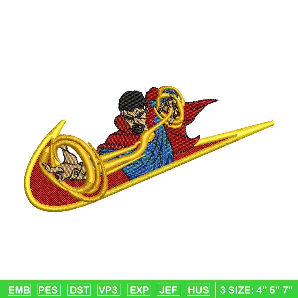 Strange x nike embroidery design, Marvel embroidery, Nike design, Embroidery shirt, Embroidery file, Digital download.jpg