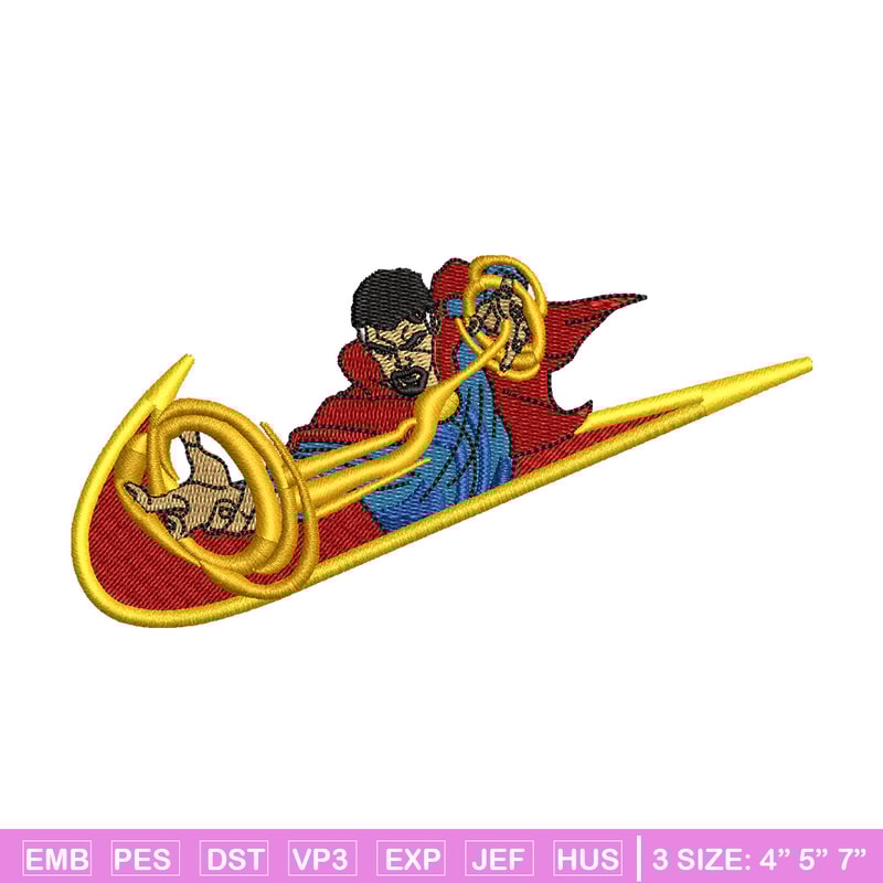 Strange x nike embroidery design, Marvel embroidery, Nike design, Embroidery shirt, Embroidery file, Digital download.jpg