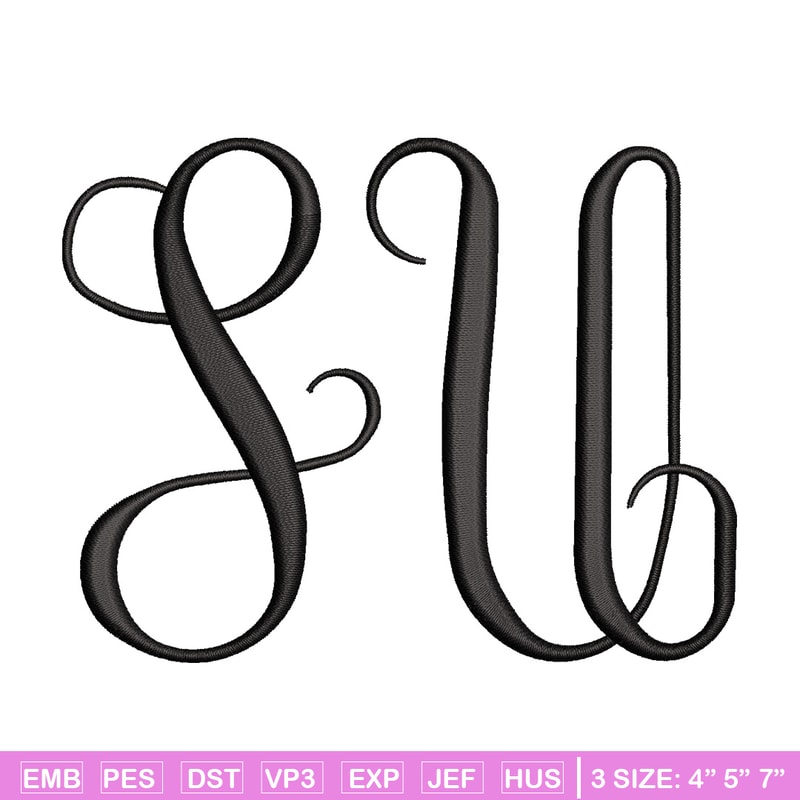 Su logo embroidery design, Logo embroidery, Emb design, Embroidery shirt, Embroidery file, Digital download.jpg