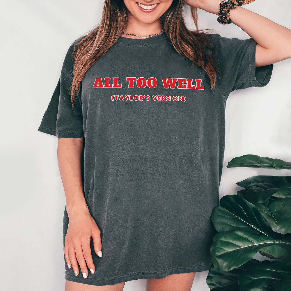 All Too Well Sweatshirt Two Side Printed, Taylor Vintage Shirt Taylor's Version T-Shirt, Taylor Merch, Swiftie Merch, Gift For Fan - 2.jpg