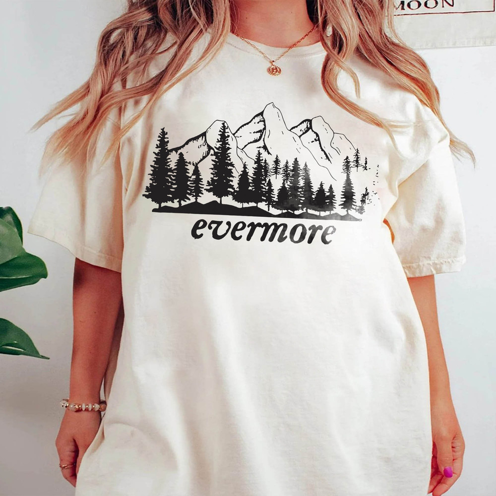 Evermore Shirt Evermore Comfort Colors T shirt Evermore Merch Sister Daughter Mom Gift Idea Teen T shirt Evermore Tee - 4.jpg