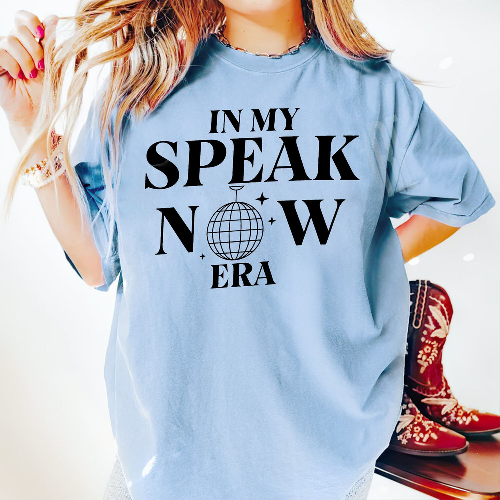 In My Speak Now Era Shirt, Speak Now T-Shirt, This Night Is Sparkling, Eras Shirt, In My Era, Comfort Colors Shirt - 3.jpg