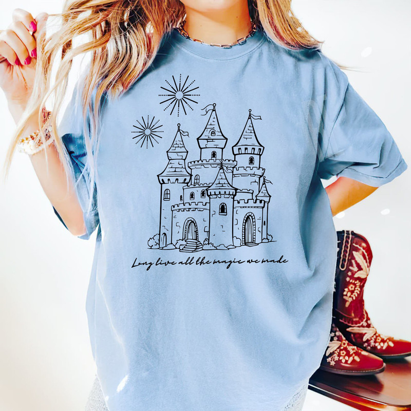 Long Live All the Magic we Made Shirt, Taylor Swift Tshirt, Speak Now, Eras Tour Outfit, Disney Taylor Swift, Castle Tee - 3.jpg