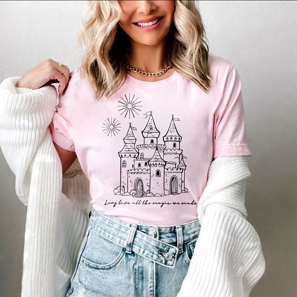Long Live All the Magic we Made Shirt, Taylor Swift Tshirt, Speak Now, Eras Tour Outfit, Disney Taylor Swift, Castle Tee - 4.jpg