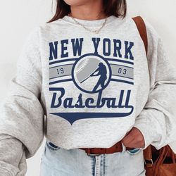 vintage new york yankee est 1903 sweatshirt t-shirt, yankees crewneck sweatshirt, new york baseball shirt, retro yankees