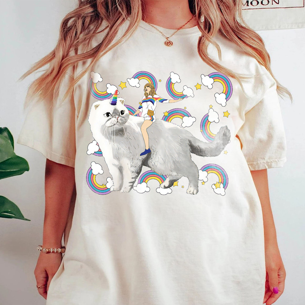 Swiftie Tee, Ladies t-shirts clothing graphic T-shirts mother's day gifts birthday gifts Unicorn T-shirt - 1.jpg