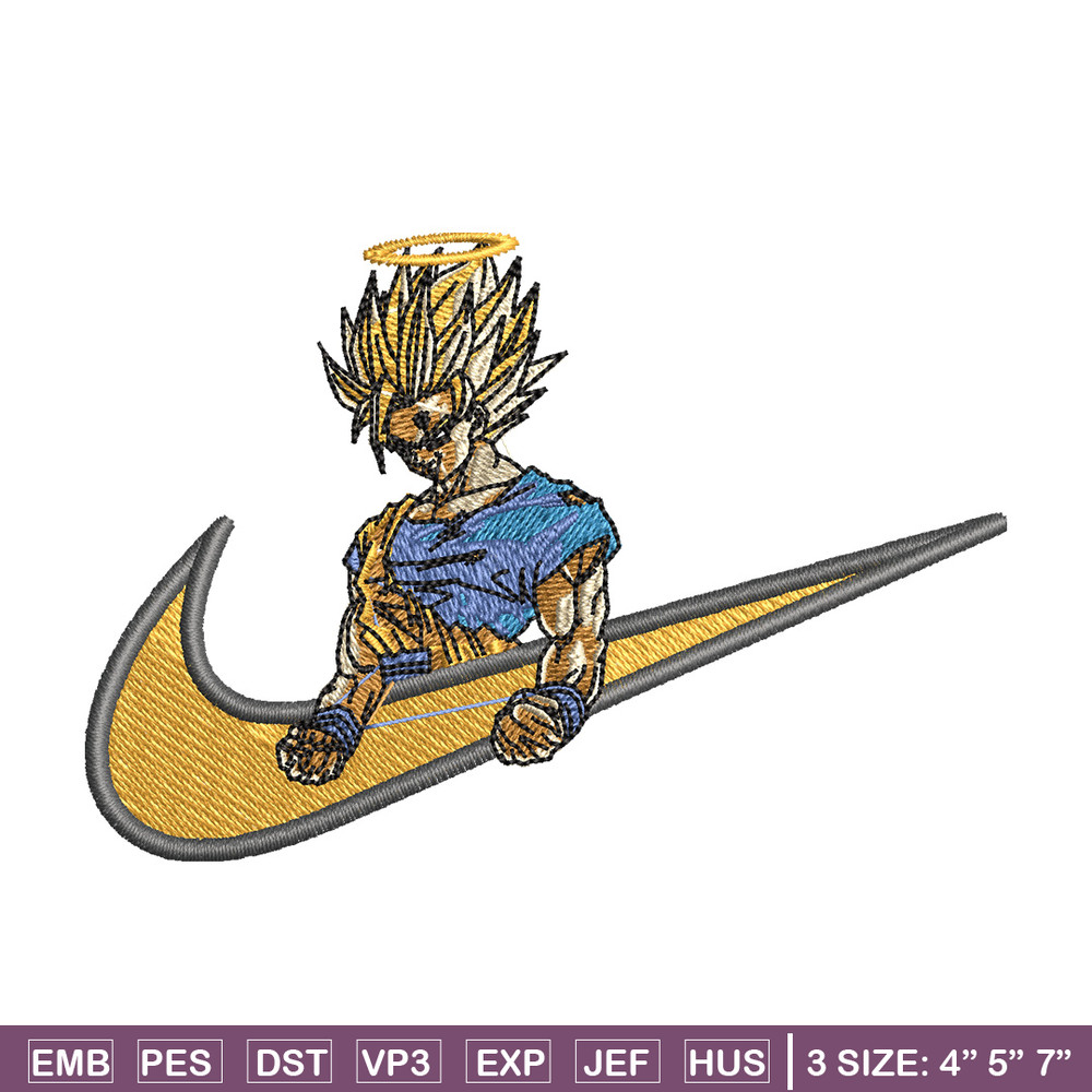 Swoosh songoku embroidery design, Dragonball embroidery, Nike design,Embroidery file, Embroidery shirt, Digital download.jpg