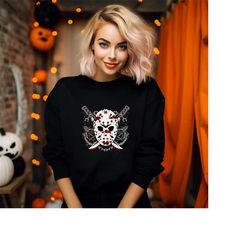 jason voorhees sweatshirt, horror movie killers sweater, spooky halloween sweater, halloween killers shirt, trick or tre