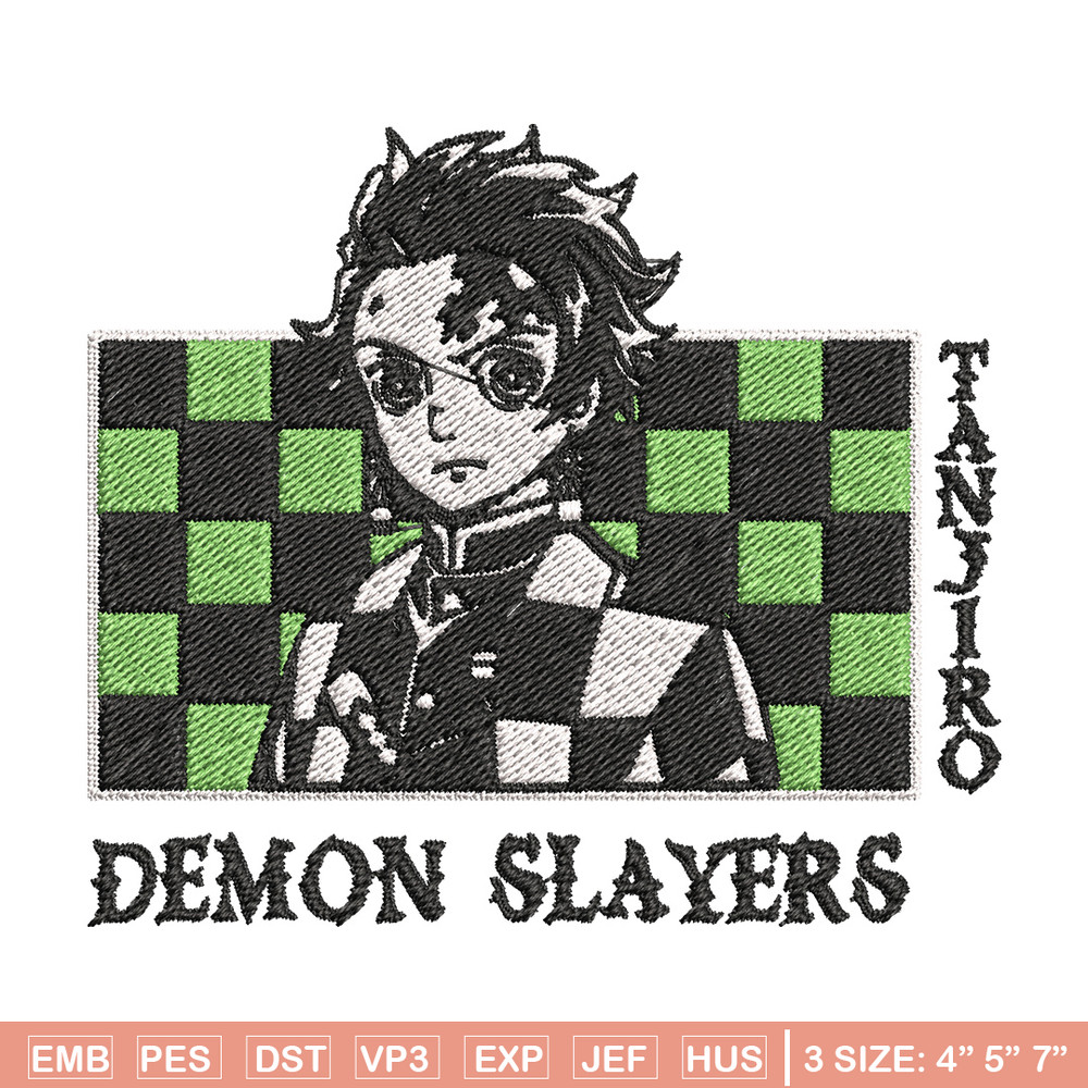 Tanjiro man embroidery design, Tanjiro embroidery, Embroidery shirt, Embroidery file, Anime design, Digital download.jpg