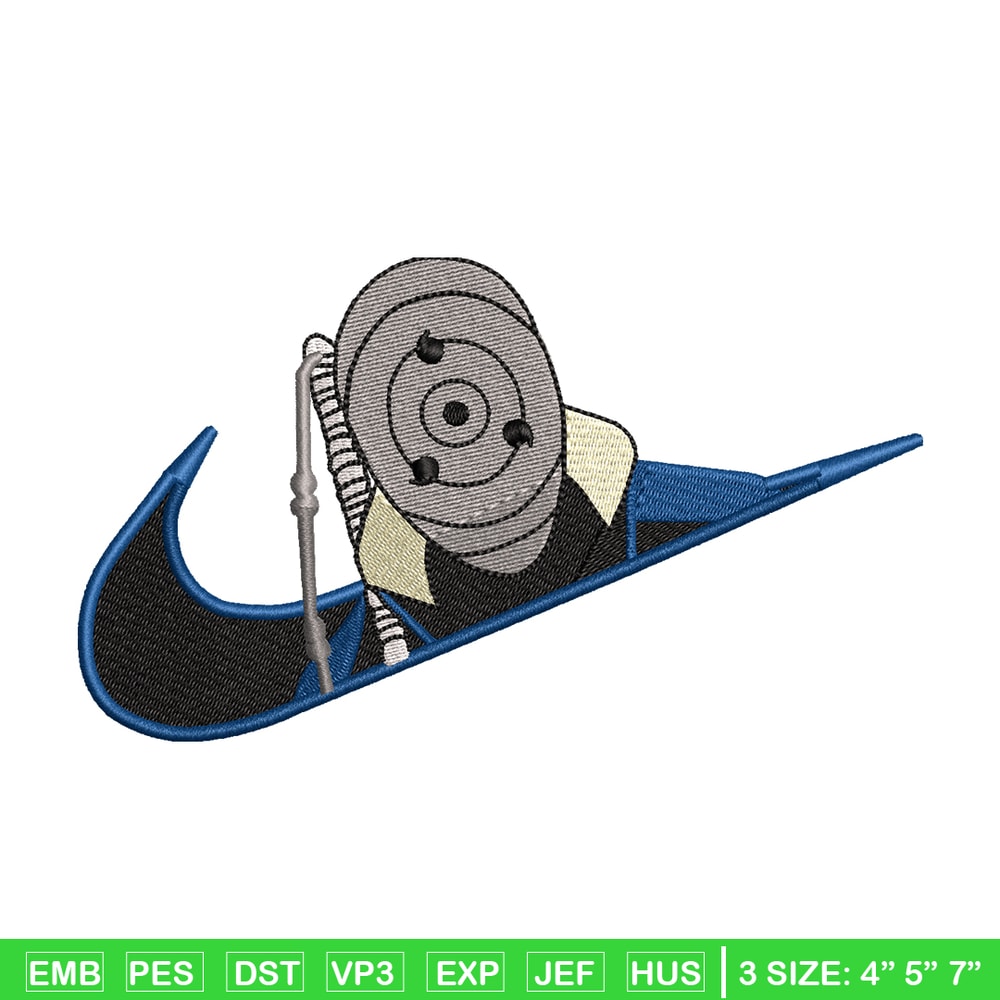 Nike Obito embroidery design, Naruto embroidery, Nike design, anime design, anime shirt, Digital download.jpg