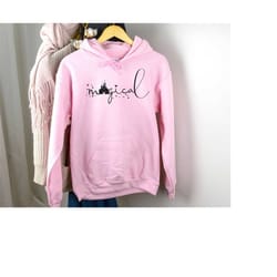 magical disney hoodie, mickey and minnie disney sweatshirt, disney family and couple hoodie, disney youth and toddler, m