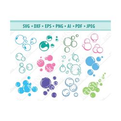 bubbles svg bundle, soap bubbles svg, blowing bubbles svg, bubbles cut file, bubble clipart, laundry svg, dry cleaning s