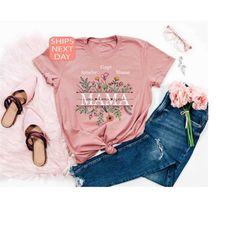 personalized wildflower mama shirt, custom kids name mama shirt, mama sweatshirt, mom birthday gift, mothers day gift sh