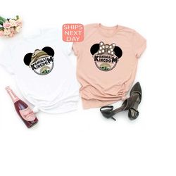 animal kingdom safari shirt, disney safari shirt, disney mickey and minnie safari shirt, matching family shirt, disney f