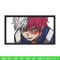 Todoroki box embroidery design, Mha embroidery, Embroidery shirt, Embroidery file, Anime design, Digital download.jpg