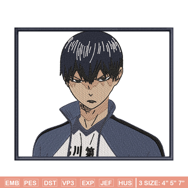 Tobio box embroidery design, Haikyuu embroidery, Anime design, Embroidery shirt, Embroidery file,Digital download.jpg