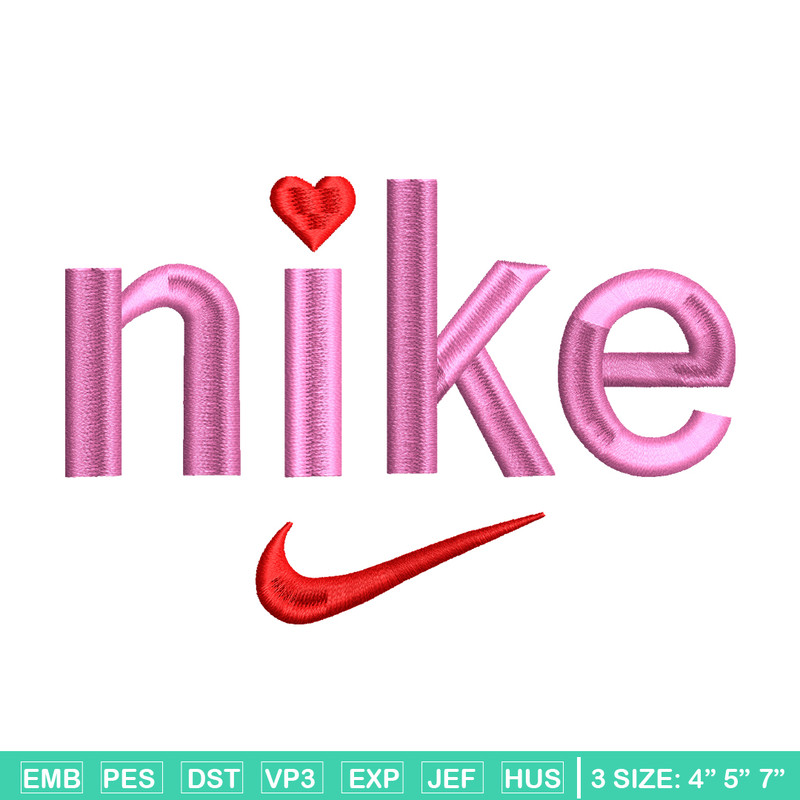 Pink Nike embroidery design, Pink Nike embroidery, Nike design, Embroidery shirt, logo shirt, Digital download..jpg