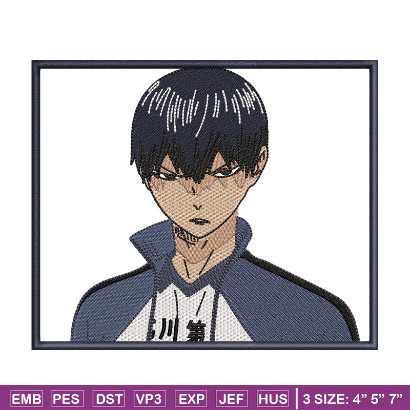 Tobio box embroidery design, Haikyuu embroidery, Anime design, Embroidery shirt, Embroidery file,Digital download.jpg