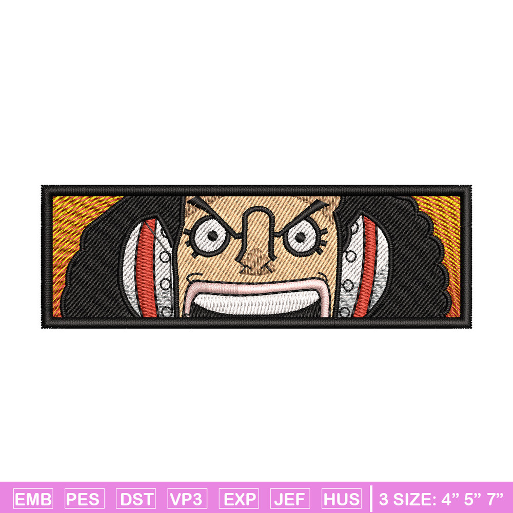 Usopp eyes embroidery design, One piece embroidery, Anime design, Embroidery shirt, Embroidery file, Digital download.jpg