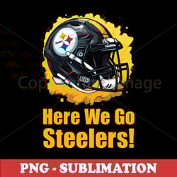 pittsburgh steelers logo - sublimation png - vibrant print for trendsetting steelers fans