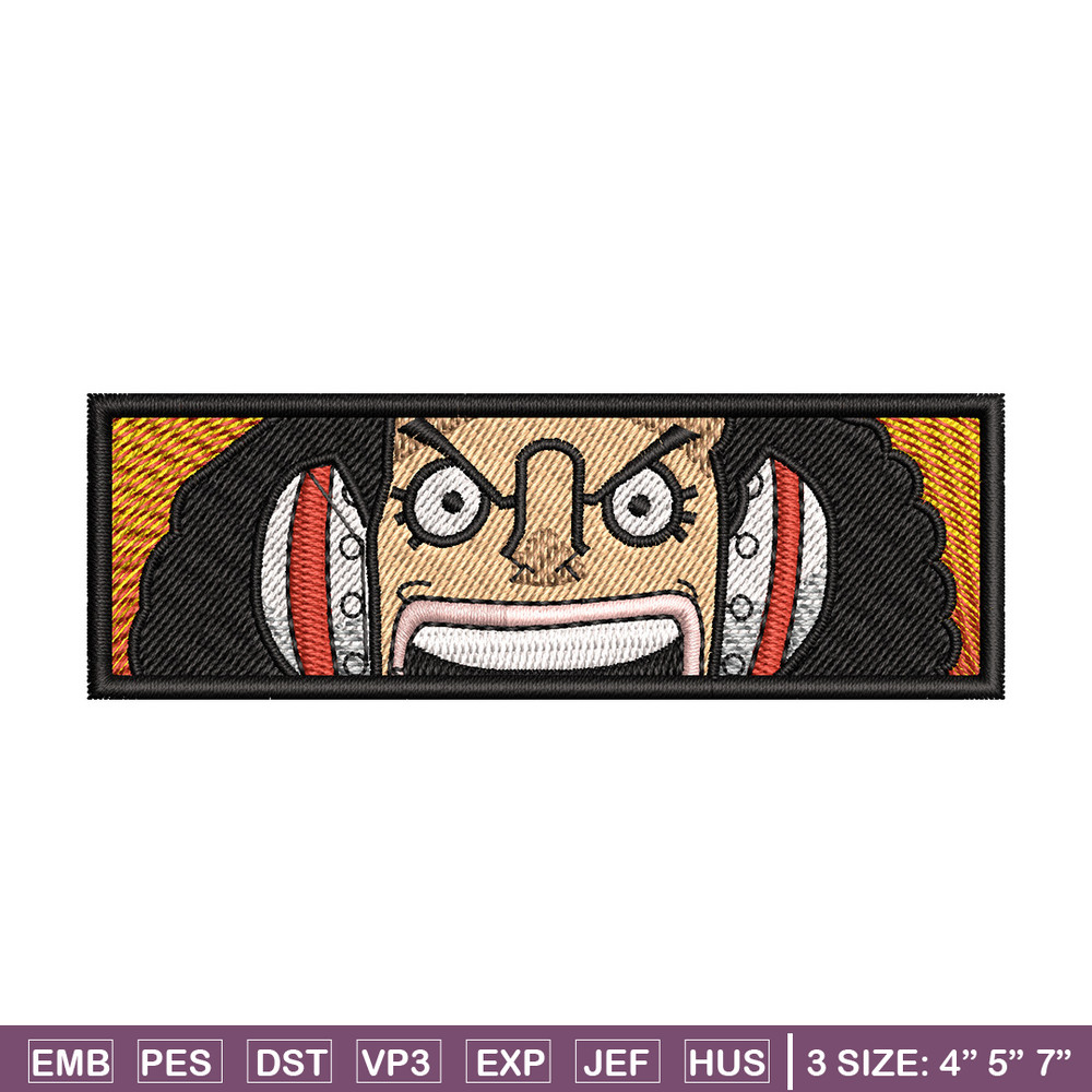 Usopp eyes embroidery design, One piece embroidery, Anime design, Embroidery shirt, Embroidery file, Digital download.jpg
