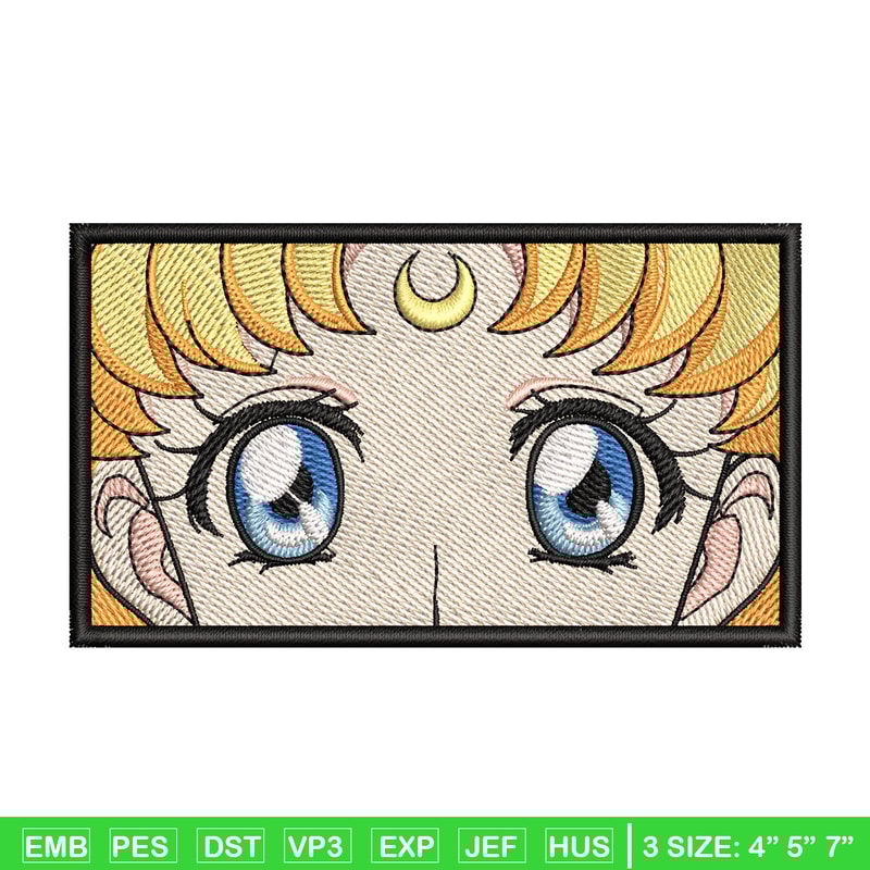 Sailor Moon embroidery design, Sailor Moon embroidery, anime design, embroidery file, anime shirt, Digital download.jpg