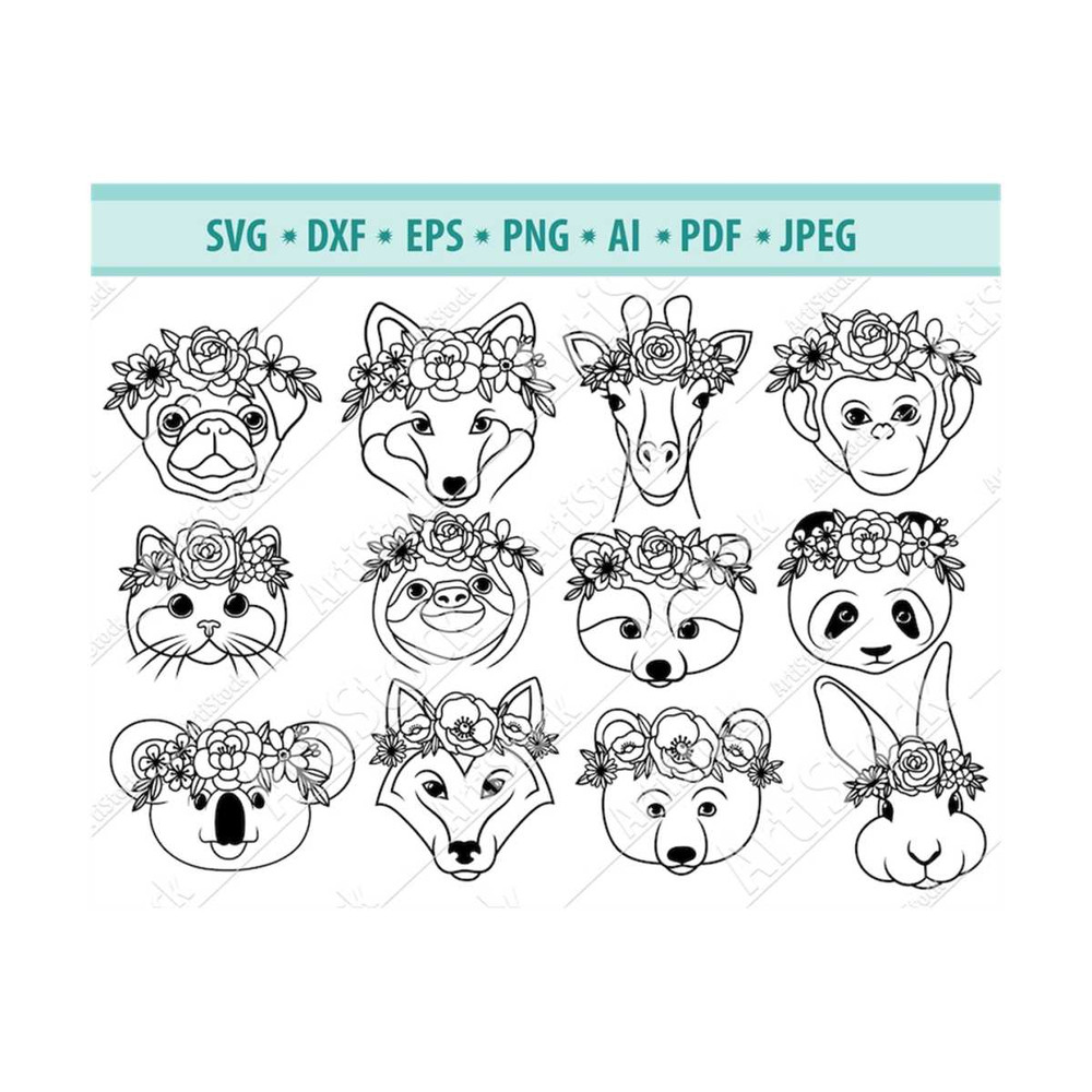 MR-1210202319560-animals-in-flower-headband-svg-cute-wild-animals-svg-flower-image-1.jpg