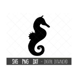 seahorse svg, seahorse cut file, seahorse clipart, seahorse outline, ocean animals svg, seashell, seahorse cricut silhou