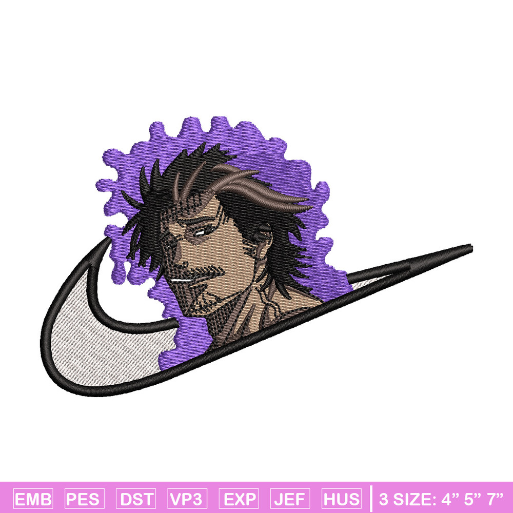 Yami x nike embroidery design, Black clover embroidery, Nike design, Embroidery shirt, Embroidery file, Digital download.jpg