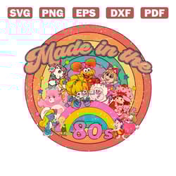 made in the 80s retro character cartoon strawberry png file