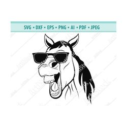 horse in glass svg, horses svg, horse files cut for cricut, portrait of horse png, smiling horse png, animals svg, silho
