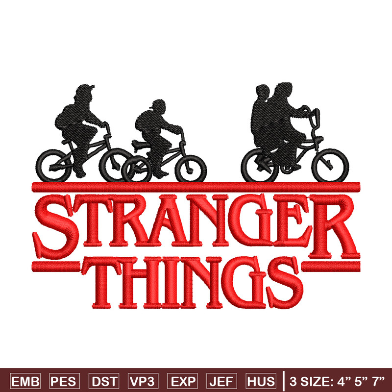 Stranger Things logo embroidery design, logo embroidery, logo design, logo shirt, Embroidery shirt, Instant download.jpg