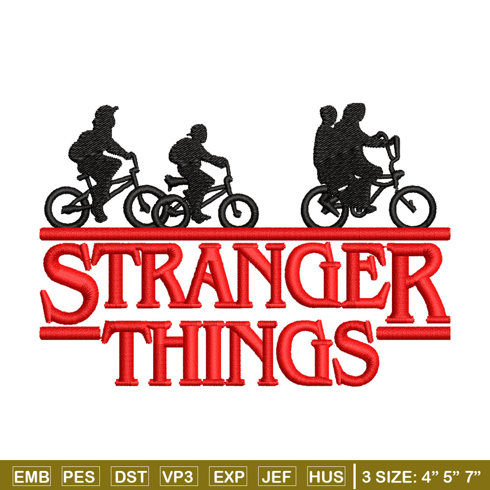 Stranger Things logo embroidery design, logo embroidery, logo design, logo shirt, Embroidery shirt, Instant download.jpg
