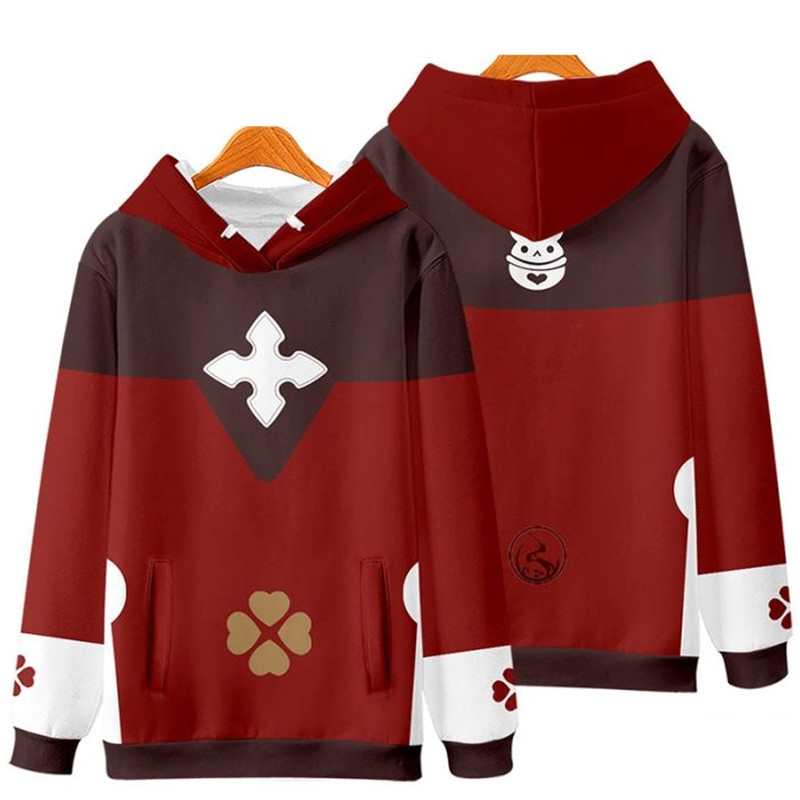 Klee Genshin Impact All Over Print 3D Hoodie Zip Hoodie, Klee Genshin Impact Hoodie 3D Zip Hoodie Fleece Hoodie