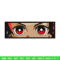 Tanjiro eyes embroidery design, Kimetsu no Yaiba embroidery, Nike design, anime design, anime shirt, Digital download.jpg