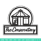 The Conservatory logo embroidery design, logo embroidery, logo design, logo shirt, Embroidery shirt, Instant download.jpg