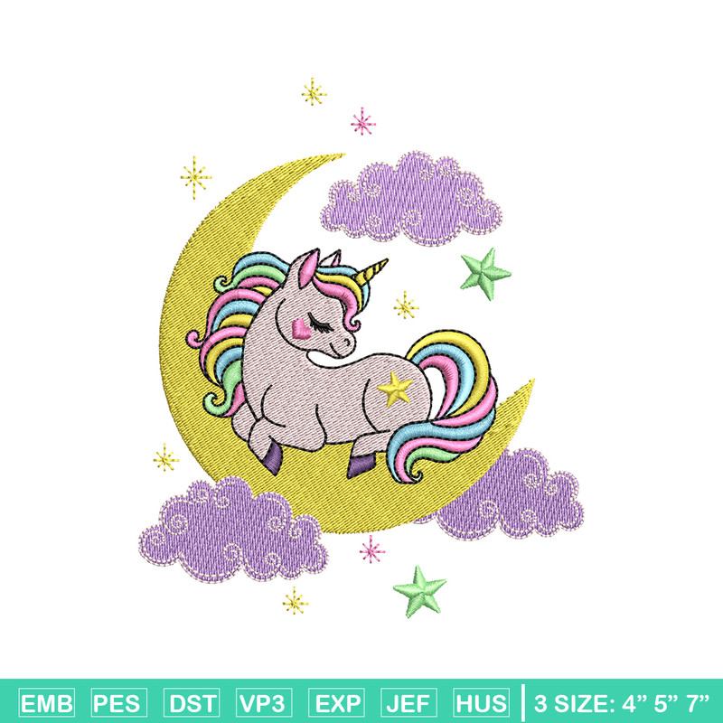 Unicorn logo embroidery design, Unicorn logo embroidery, logo design, Embroidery shirt, cartoon shirt, Instant download.jpg