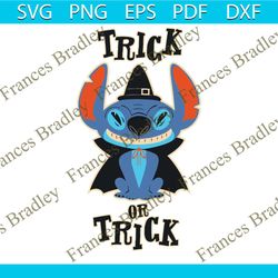 disney lilo and stitch trick or treat svg digital cricut file