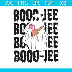 funny boo jee ghost coffee svg graphic design file