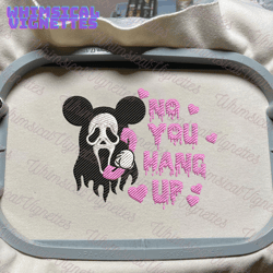 face ghost embroidery design, no you hang up halloween horror mask embroidery file, embroidery designs, digital download