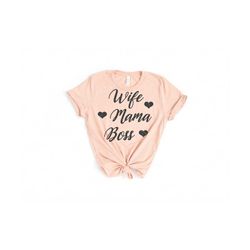 wife mama boss svg | mama svg | mom svg | motherhood svg | mommy svg | hearts svg | boss svg | mom boss svg | wifey svg