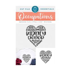 kidney donor svg, kidney donation svg, heart svg, kidney disease, gift of life, kidney donor, transplant svg, svg dxf pn