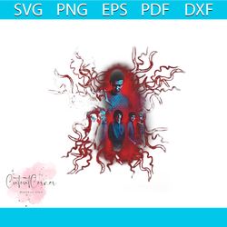 stranger things character upside down png sublimation