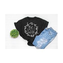 be wild svg | wildflower frame svg | botanical svg | hand drawn wild flowers svg | flower svg | plants svg | botanical f