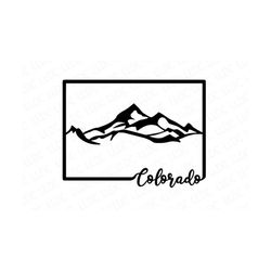 colorado outline svg. colorado cursive vector. colorado mountains svg. colorado state digital file. colorado state svg.