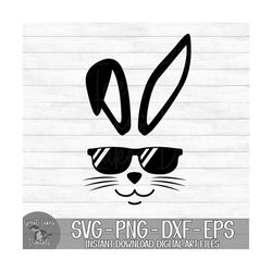 Easter Bunny Sunglasses - Easter, Boy - Instant Digital Download - svg, png, dxf, and eps files included!