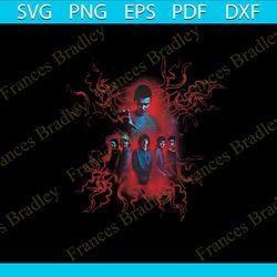 stranger things character upside down png sublimation