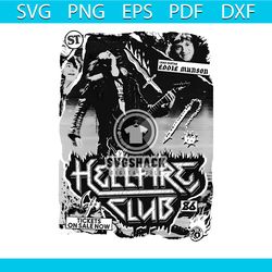 stranger things hellfire club eddie munson png download